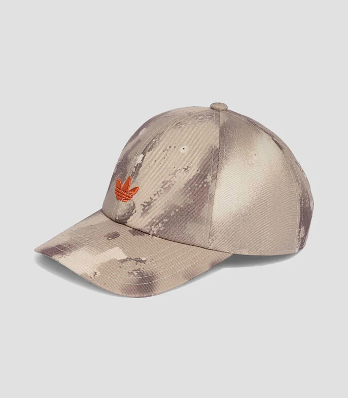 Gorra con logo deslavado Hombre