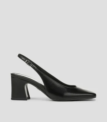 Zapatillas Slingback Lucille con tacón medio cuadrado Mujer