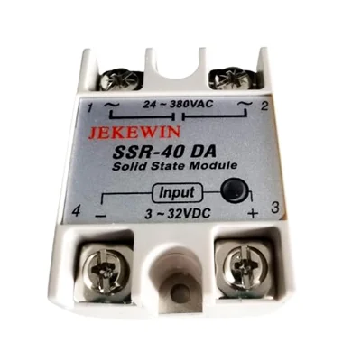 Relé Jekewin Ssr-40da 40 A 3-32 V Dc 24-380 V Ac - Venta Internacional.