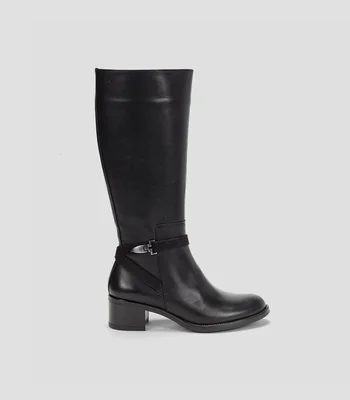 Botas largas con Tacón Ancho de 3.3 cm Mujer