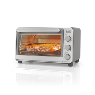 Horno Tostador Airfry Black+decker Multicolor 23l 6 Funciones Automáticas To6235-0sdla
