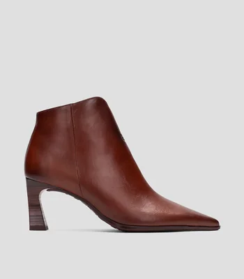 Botines con Tacón cuadrado de 7 cm Mujer