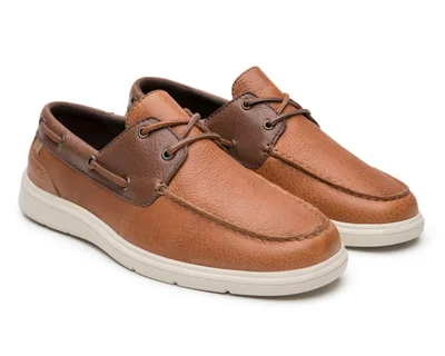 Mocasines Flexi de Piel Russell para Hombre
