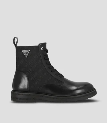 Botas casuales Holcus en piel tacón de media luna Hombre