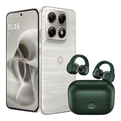 Motorola Edge 70 Pro 12GB 512GB SSD Blanco + Motobuds Loop by Bose
