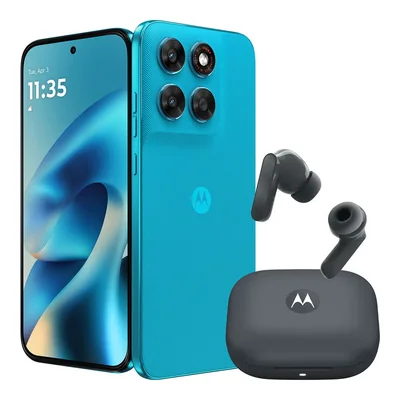 Motorola GMax 8GB 256GB SSD Celeste + Motobuds Bass