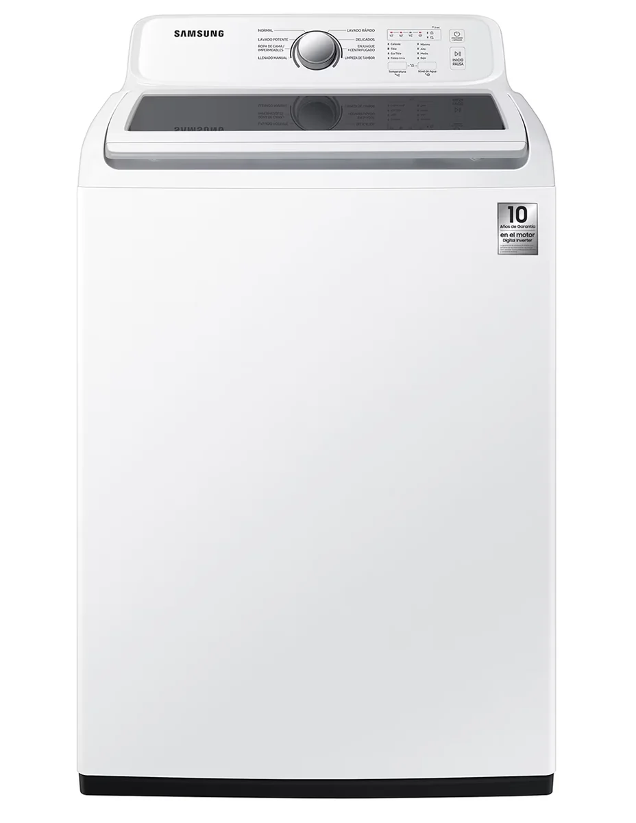 Lavadora automática de 23 kg carga superior WA40H23DPWAX