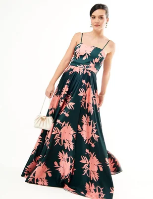 Vestido maxi formal para mujer