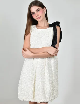 Vestido corto casual para mujer