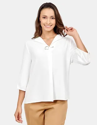 Blusa manga 3/4 para mujer