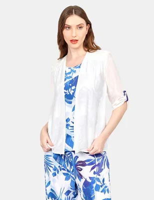 Blusa manga 3/4 para mujer