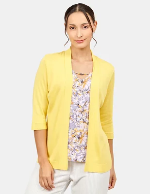 Blusa manga 3/4 para mujer