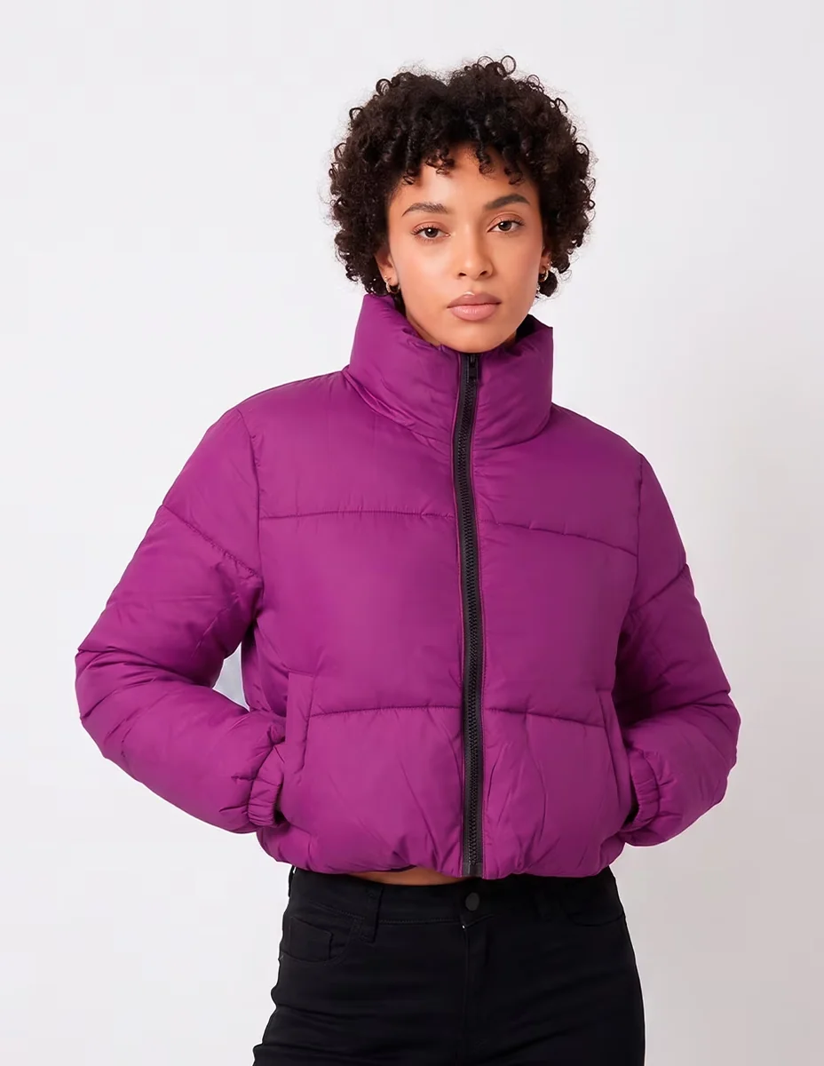 Chamarra acolchada para mujer