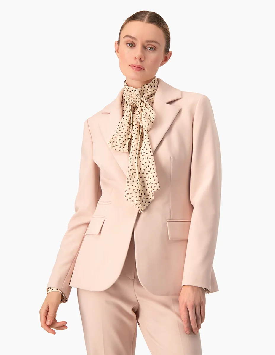 Saco sastreado casual para mujer