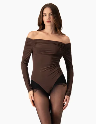 Body cuello redondo para mujer