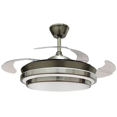 Ventilador Techo con Lámpara Led Integrada Jwj