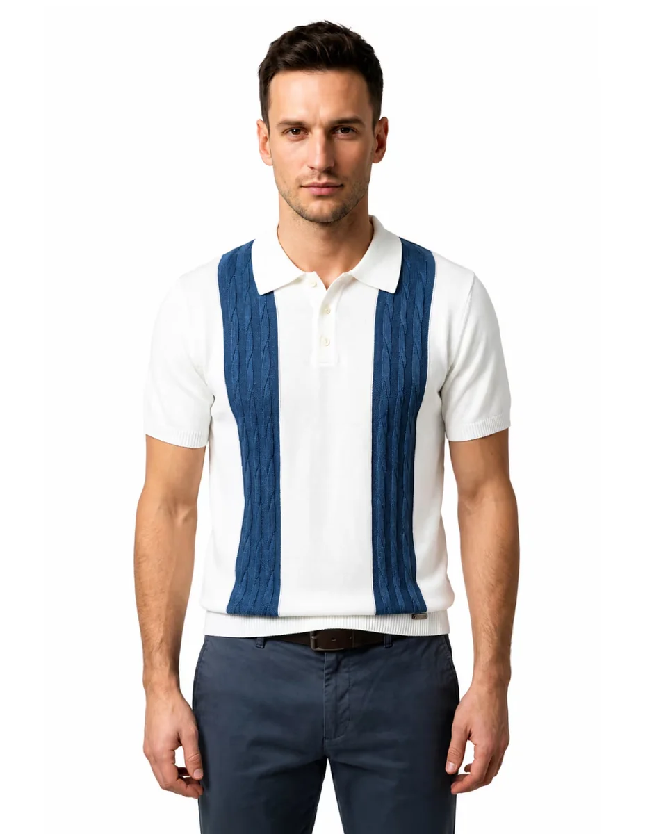 Playera tipo polo para hombre