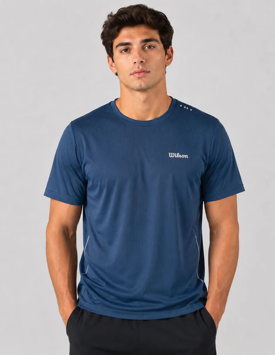 Playera cuello redondo para hombre