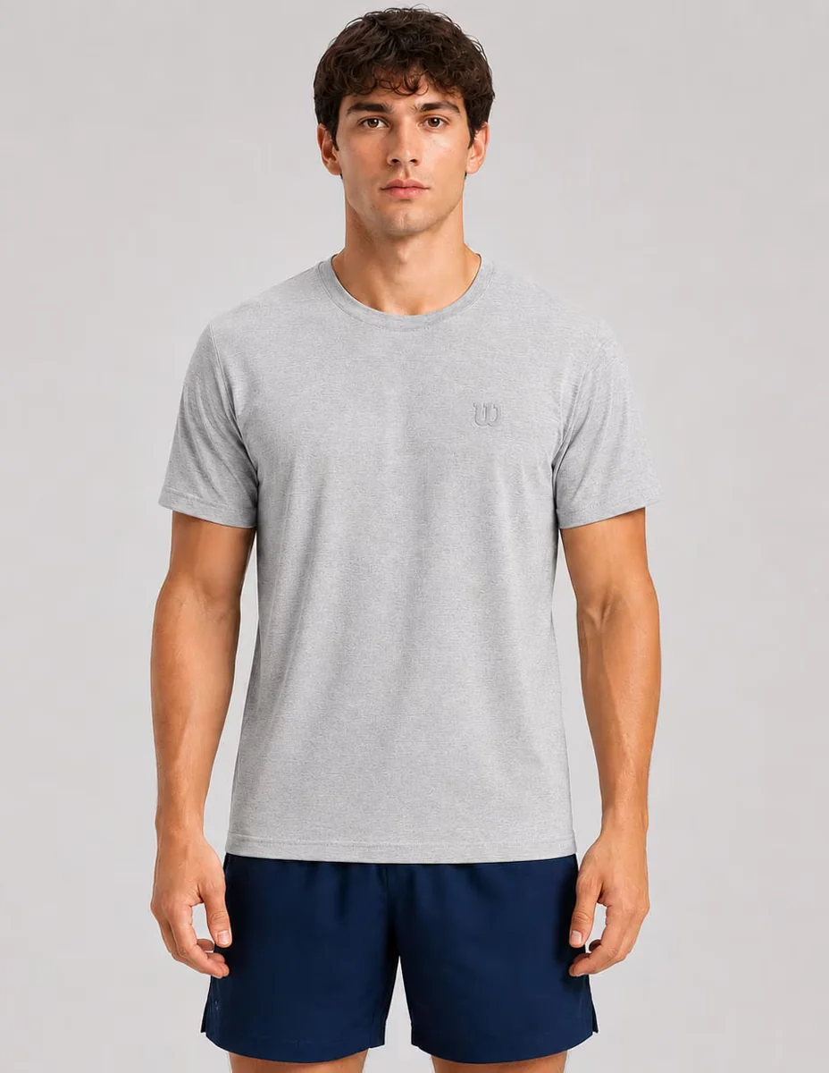 Playera cuello redondo para hombre