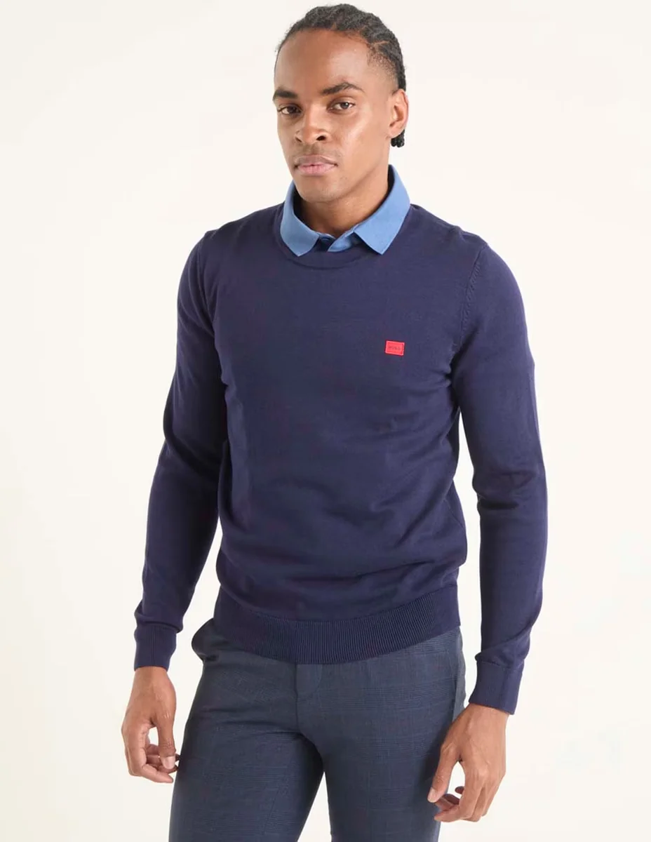 Suéter cuello redondo para hombre