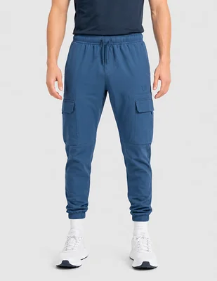 Jogger estampado logo con bolsillos para hombre