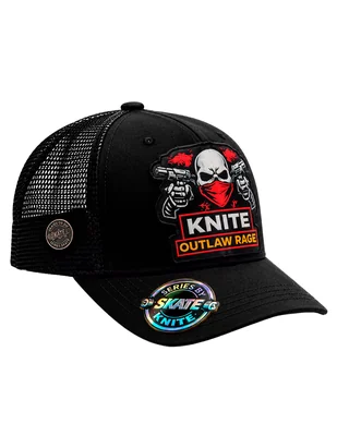 Gorra visera curva snapback para skate calavera para hombre