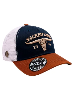 Gorra visera curva snapback casual toro para hombre