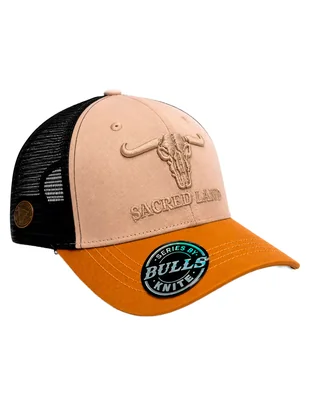 Gorra visera curva snapback casual toro para hombre