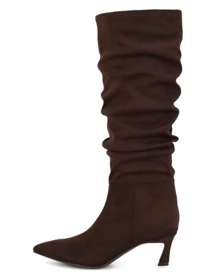 Bota abajo de la rodilla para mujer