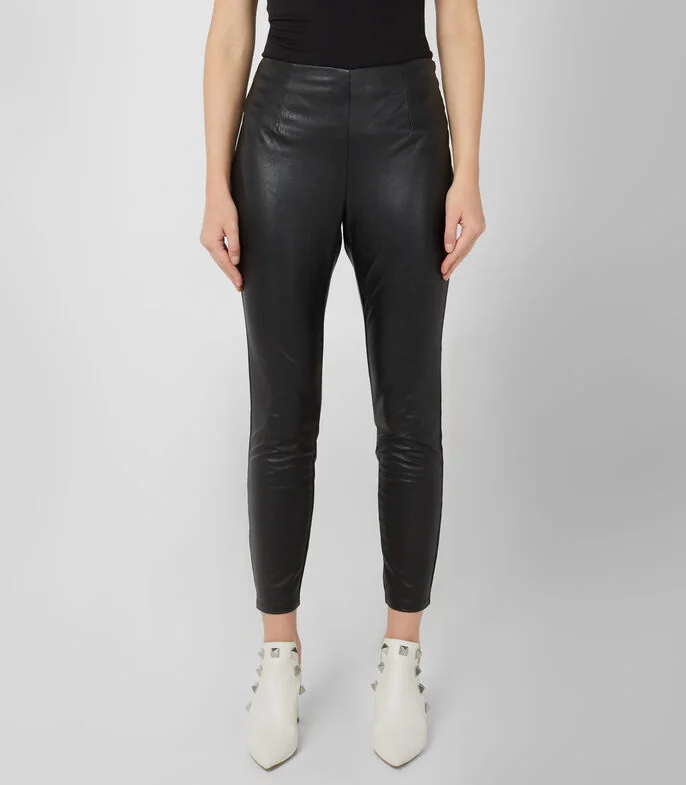Leggings efecto piel Mujer