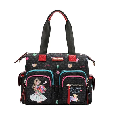 Bolso Negro Glamorous Nikky By Nicole Lee para Mujer