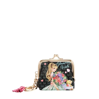 Monedero Negro Glamorous Nikky By Nicole Lee para Mujer
