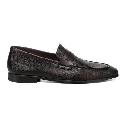 Choclo en Piel para Hombre, Color Café Franco Cuadra