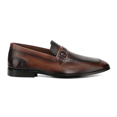 Choclo en Piel para Hombre, Color Café Franco Cuadra