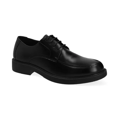 Choclo en Piel para Hombre, Color Negro Capa de Ozono