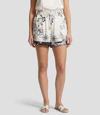 Short con estampado Mujer