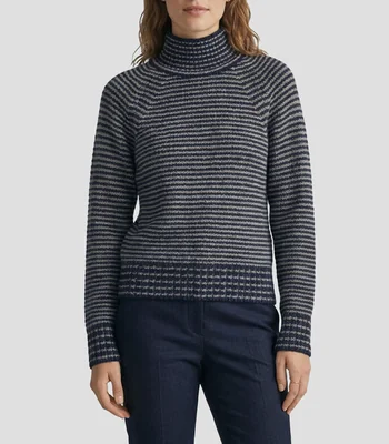 Suéter cuello alto Mujer