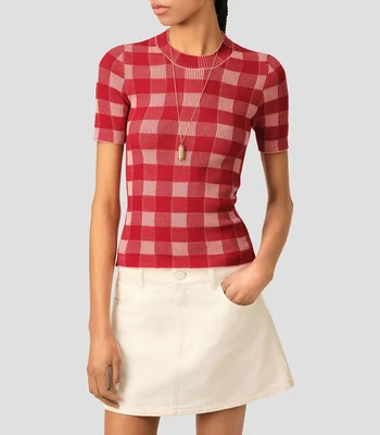 Suéter cuello redondo Mujer