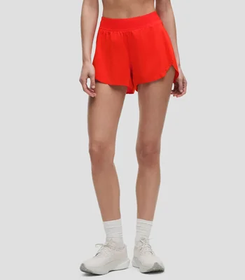 Short para correr Fast And Free liso Mujer