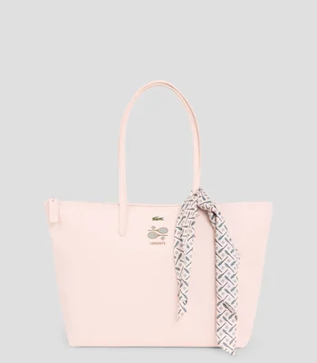 Bolsa tote rosa petit piqué lisa Mujer