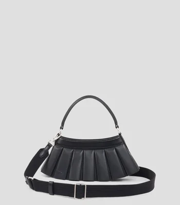 Bolsa crossbody negra lisa Mujer