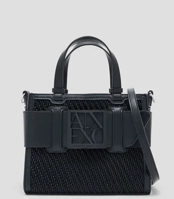 Bolsa Satchel con microdiseños Mujer