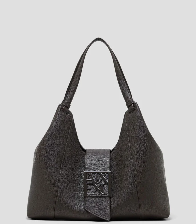 Bolsa Shoulder con microdiseños Mujer