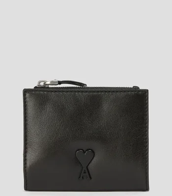Cartera lisa con detalle texturizado Mujer