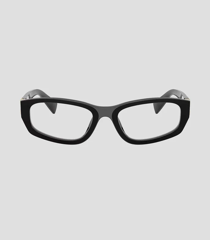 Lentes oftálmicos rectangulares 04YV negro Mujer