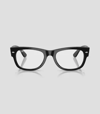 Lentes cuadrados negros Mujer