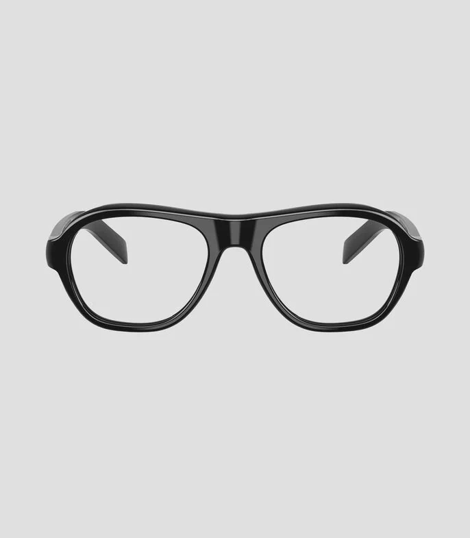 Lentes oftálmicos cuadrados negro Mujer