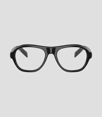 Lentes oftálmicos cuadrados negro Mujer