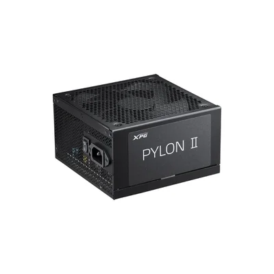 Fuente De Poder Xpg Pylon Ii 750w 80 Plus Bronze Atx 3.1  12v-2x6  No Modular  Negro