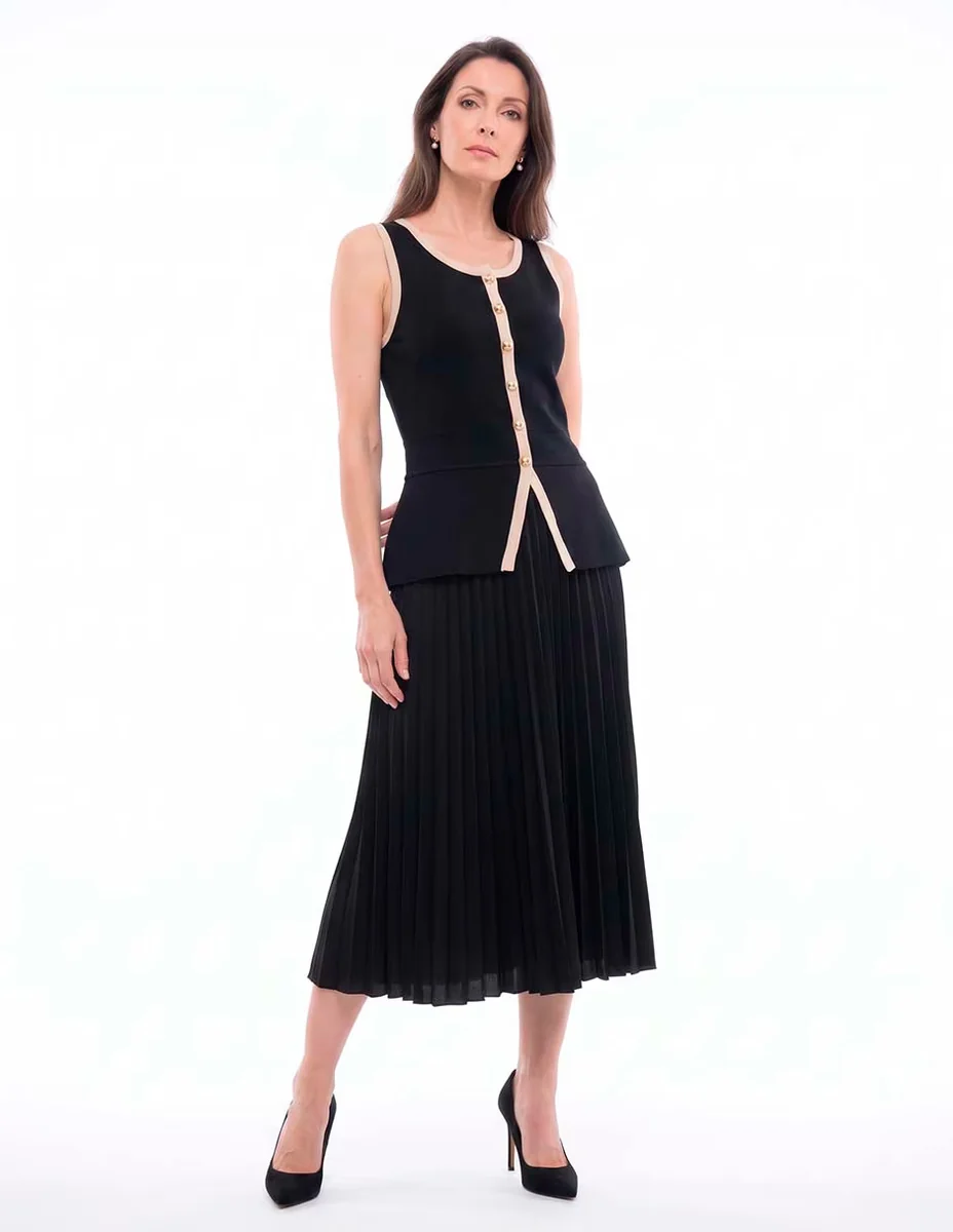 Vestido midi formal para mujer